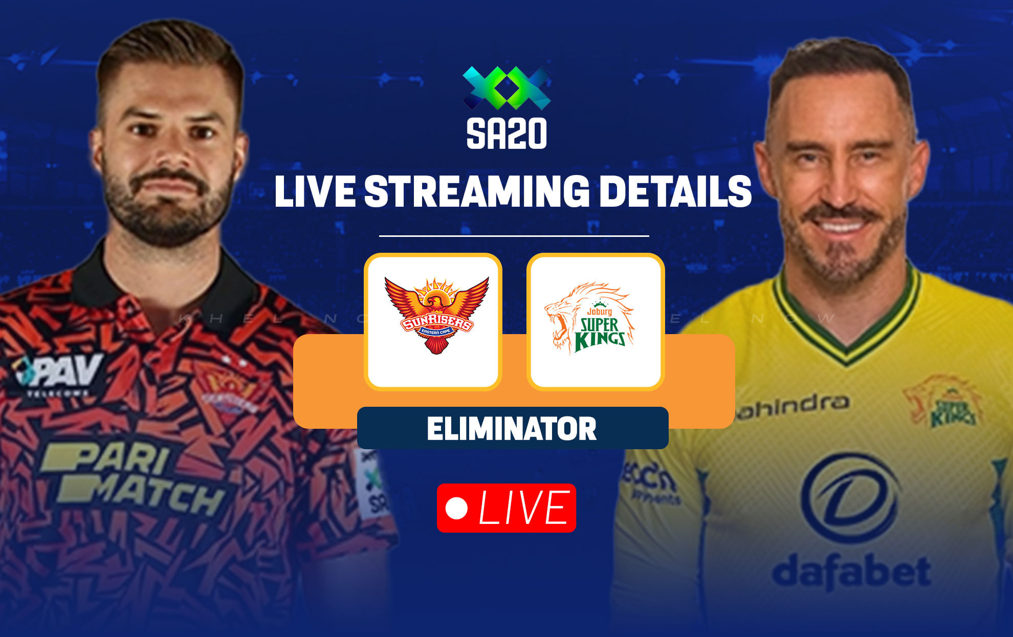 SEC vs JSK: Live streaming details, when and where to watch Eliminator of SA20 2025
