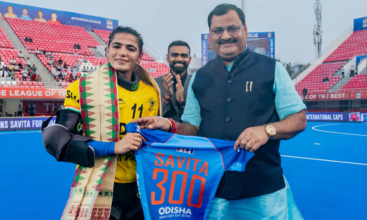 Savita Punia becomes second Indian women's hockey player to reach 300 international caps