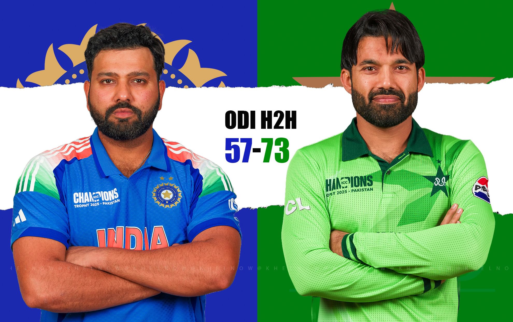 IND vs PAK: Head to head records in ODI cricket