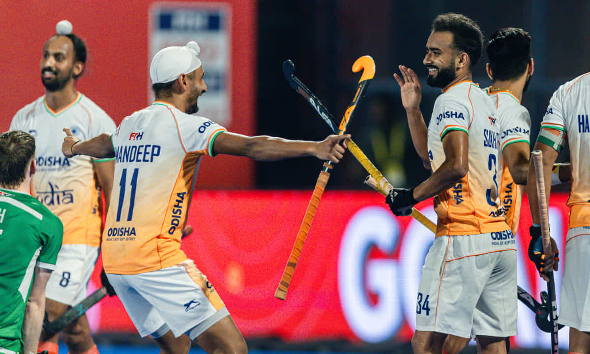 FIH Pro League 2024-25: Indian men's hockey team register consecutive wins with win over Ireland
