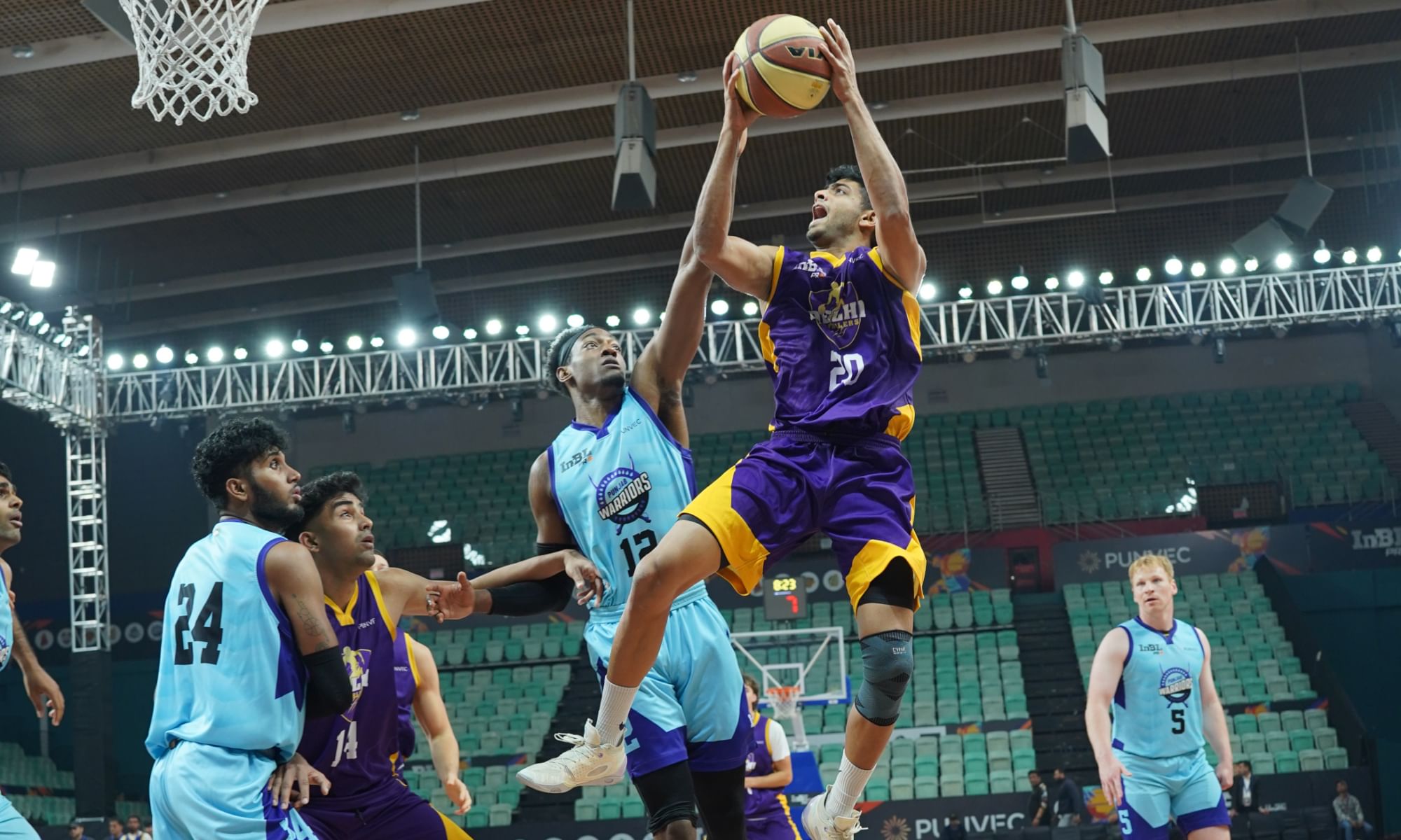 InBL Pro U25 2025: Delhi Dribblers halt Punjab Warriors winning run in breathtaking clash