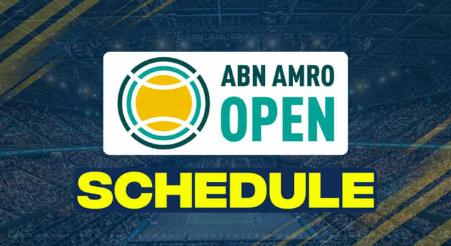 ABN AMRO Open 2025: Updated schedule, fixtures, results, live streaming details
