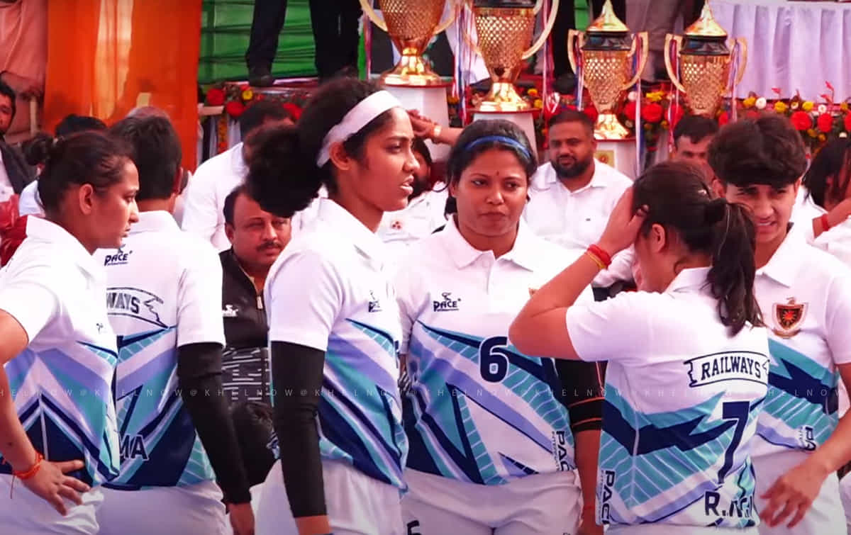 Indian Railways crowned champions of 71st Senior National Women's Kabaddi Championship