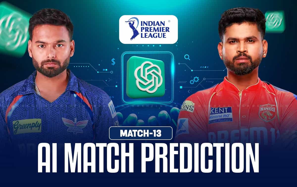 LSG vs PBKS Match Prediction: Who will win match 13 of IPL 2025? AI Prediction