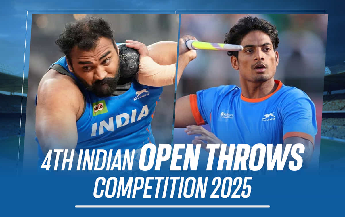 4th Indian Open Throws Competition 2025: Updated full schedule, fixtures and live streaming details