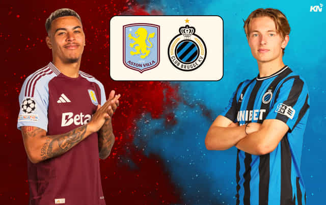 Aston Villa vs Club Brugge Prediction, lineups, betting tips & odds