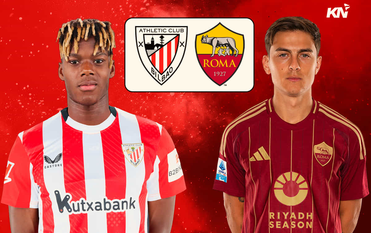 Athletic Club vs AS Roma Prediction, lineups, betting tips & odds