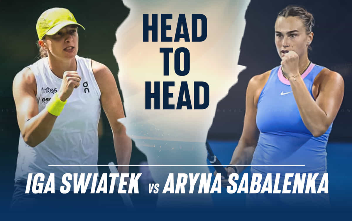 Iga Swiatek vs Aryna Sabalenka head-to-head record, last 5 meetings