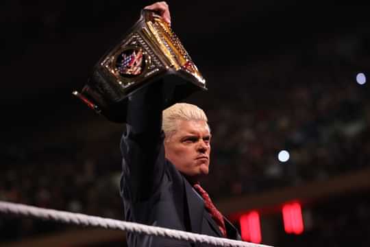 Cody Rhodes WWE RAW Crown Jewel