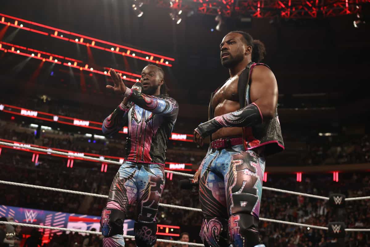 Kofi Kingston and Xavier Woods The New Day WWE RAW