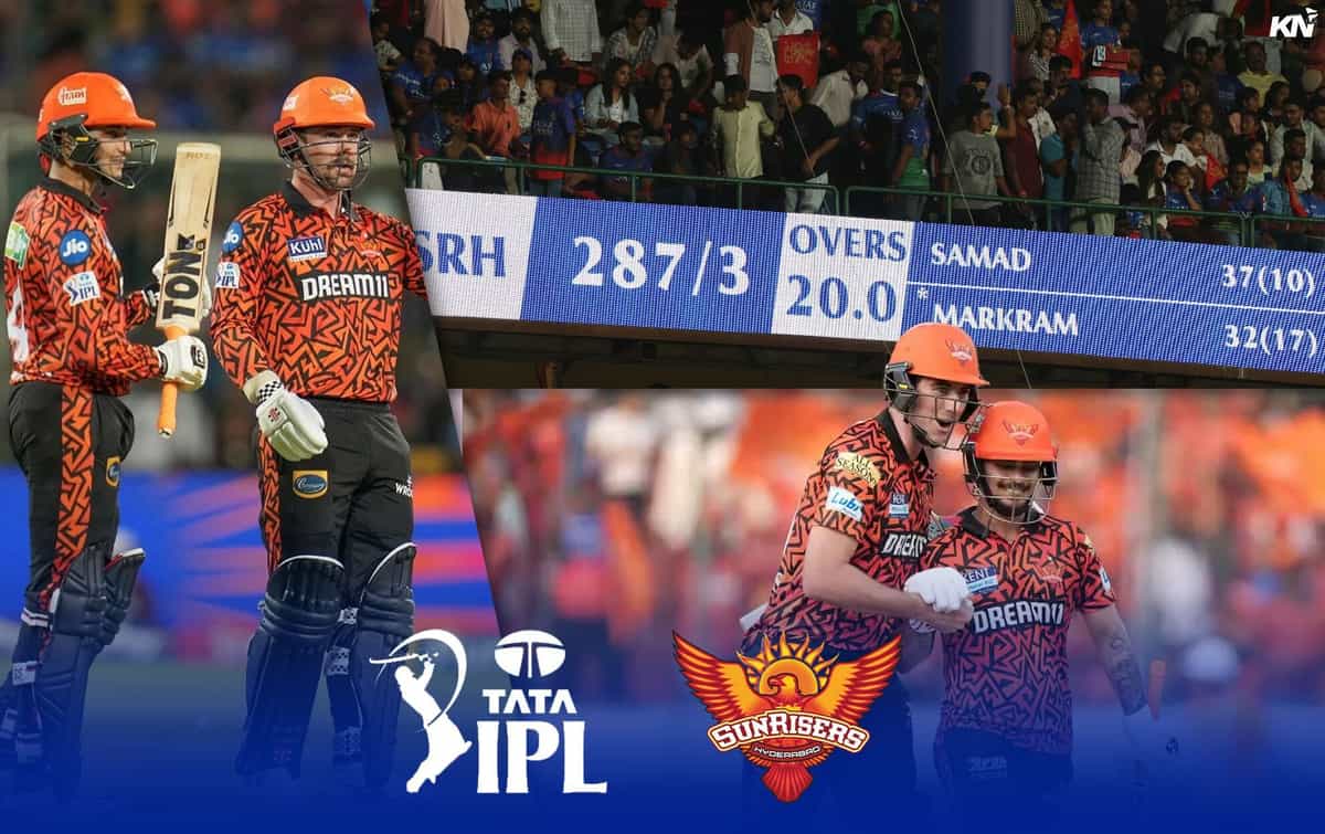 Top 5 highest totals by Sunrisers Hyderabad in IPL