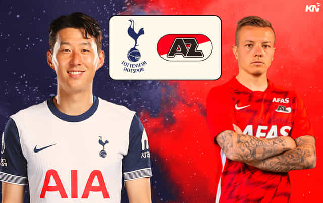 Tottenham Hotspur vs AZ Alkmaar Prediction, lineups, betting tips & odds