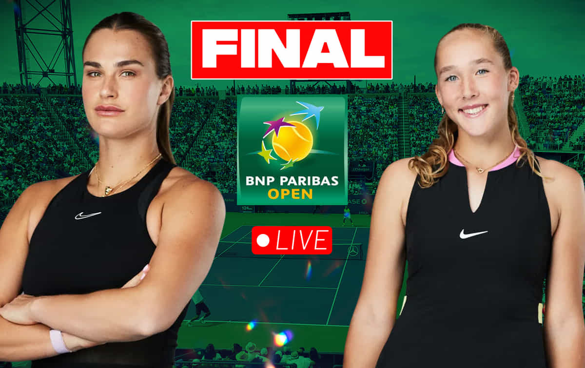 Where & how to watch Aryna Sabalenka vs Mirra Andreeva, Indian Wells Open 2025 final live?