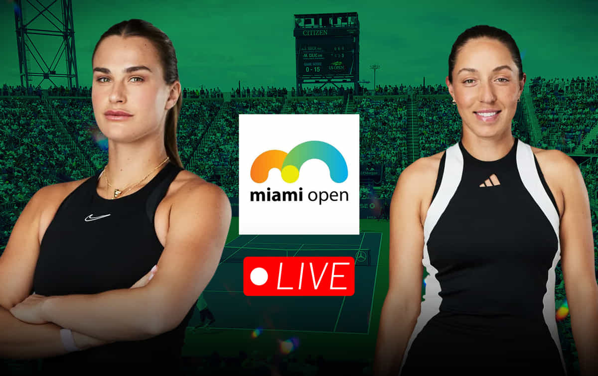 Where & how to watch Aryna Sabalenka vs Jessica Pegula, Miami Open 2025 final live?