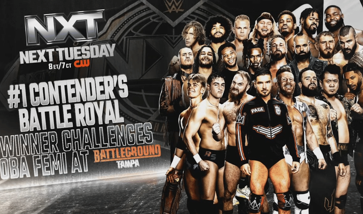 All participants confirmed for next week's WWE NXT Championship #1 contender battle royal (May 6, 2025)