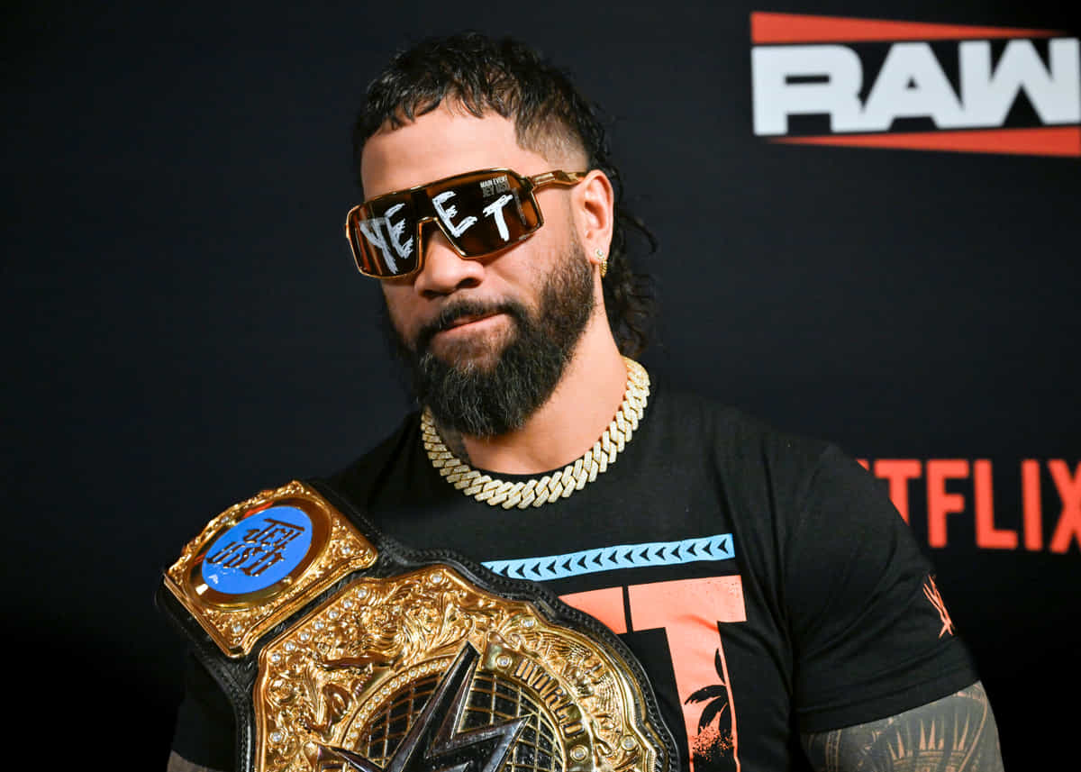 How many times has Jey Uso defended his WWE World Heavyweight title?