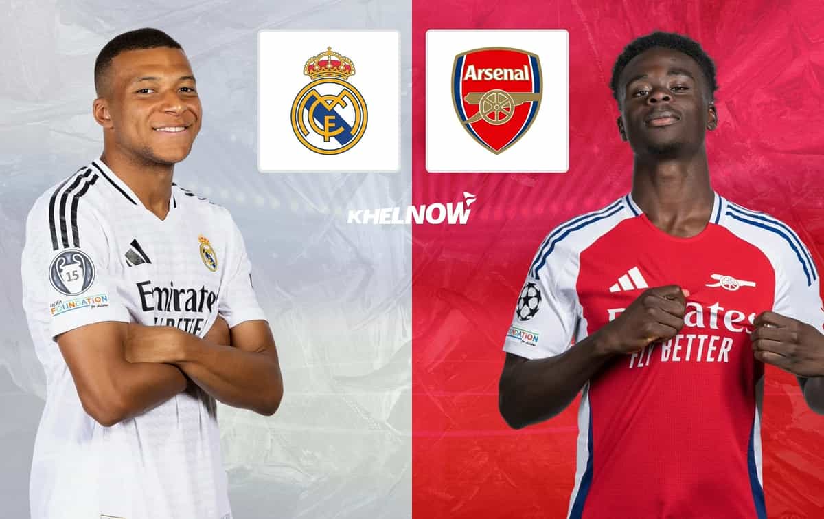 Nine Real Madrid & Arsenal players at risk for suspension in Champions League 2024-25 semi-final first-leg