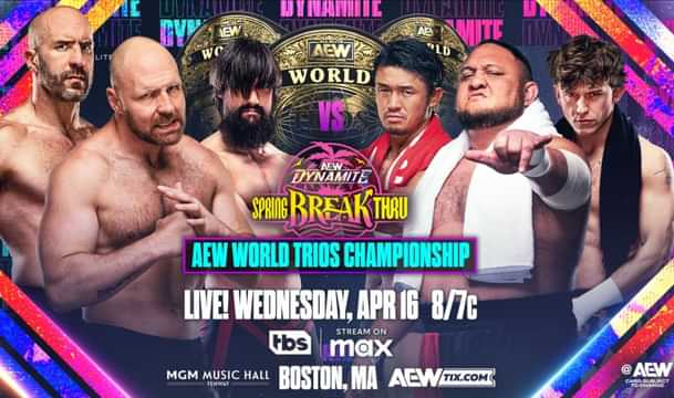 AEW Dynamite Spring Break Thru (April 16, 2025): Match card, news, timings, telecast details & more