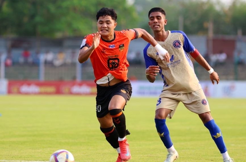 Edmund Lalrindika had nine goals contributions in 19 I-League games this season.
(Courtesy: AIFF Media)