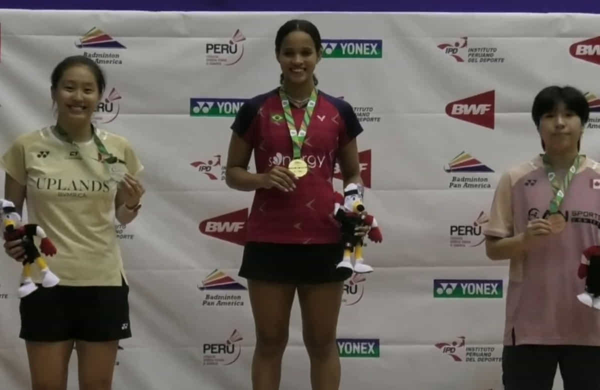 Juliana Vieira becomes first Brazilian to win women's singles title at Pan Am Badminton Championships