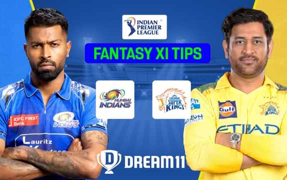 MI vs CSK Dream11 Prediction, Dream11 Playing XI, Today Match 38, IPL 2025 (Indian T20 League)