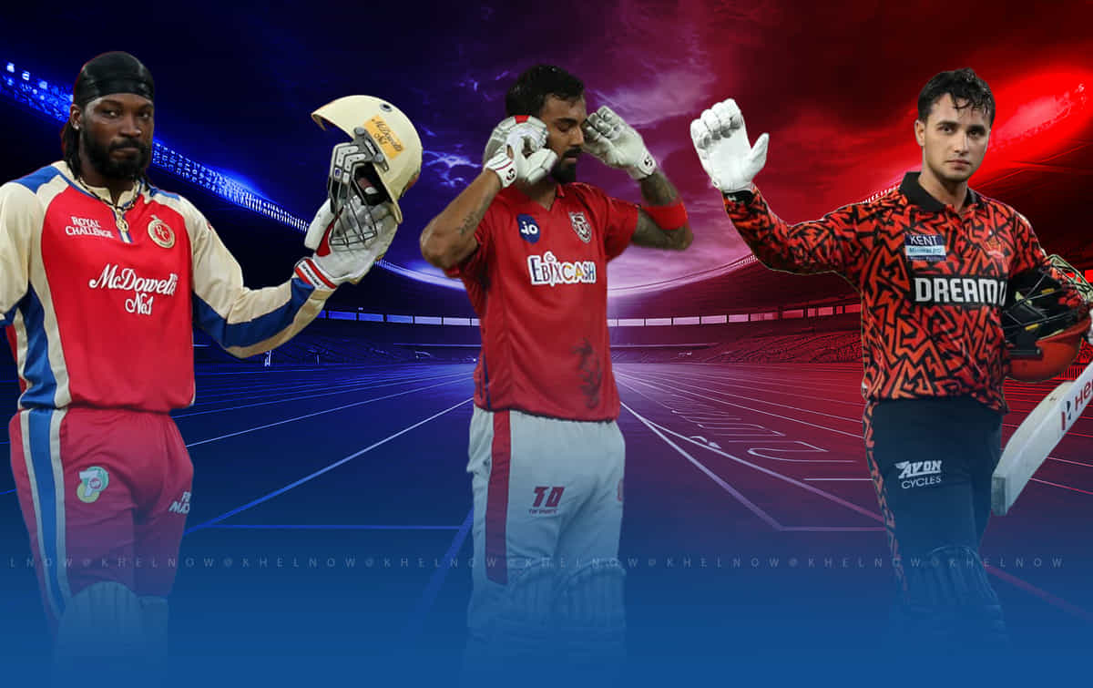 Top 10 highest individual scores in IPL