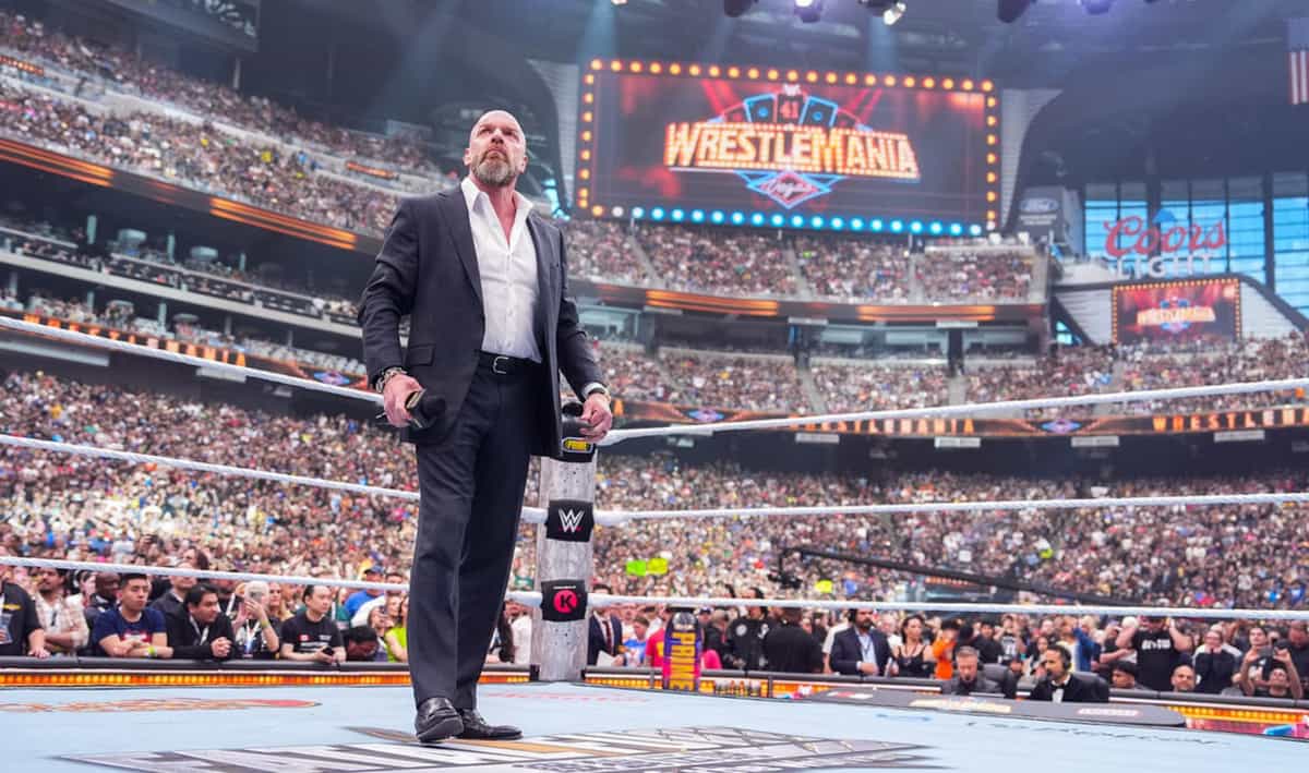 WWE Triple H WrestleMania Royal Rumble