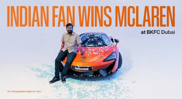 1Win's McLaren giveaway steals the show at BKFC Dubai