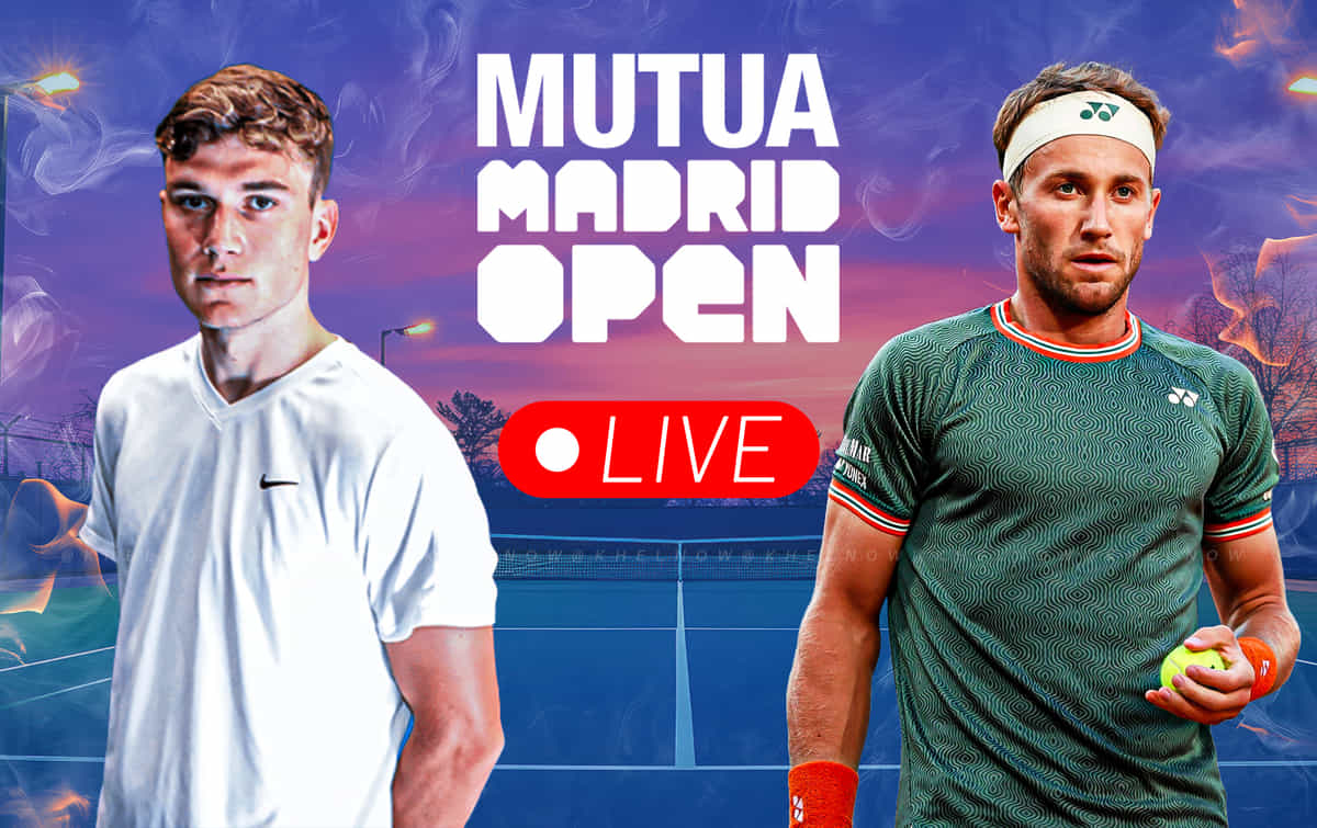 Where & how to watch Jack Draper vs Casper Ruud, Madrid Open 2025 final live?