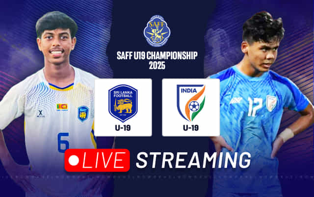 Sri Lanka vs India: When and where to watch the SAFF U19 Championship 2025 match live?