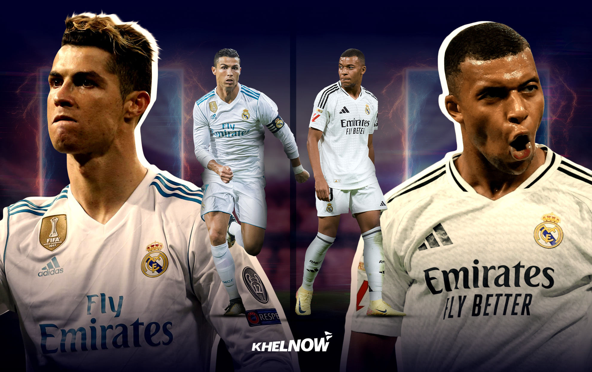 Kylian Mbappe vs Cristiano Ronaldo: Who reached 40 goal quicker for Real Madrid?