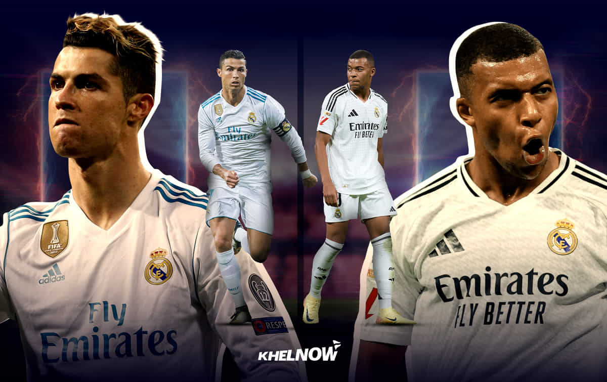 Kylian Mbappe vs Cristiano Ronaldo: Who reached 40 goal quicker for Real Madrid?
