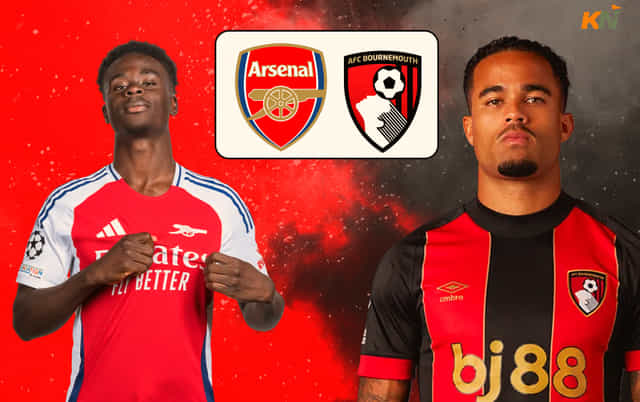Arsenal vs Bournemouth Preview, prediction, lineups, betting tips & odds | Premier League 2024-25