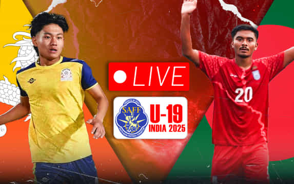 Bhutan vs Bangladesh Live: Follow SAFF U19 Championship 2025