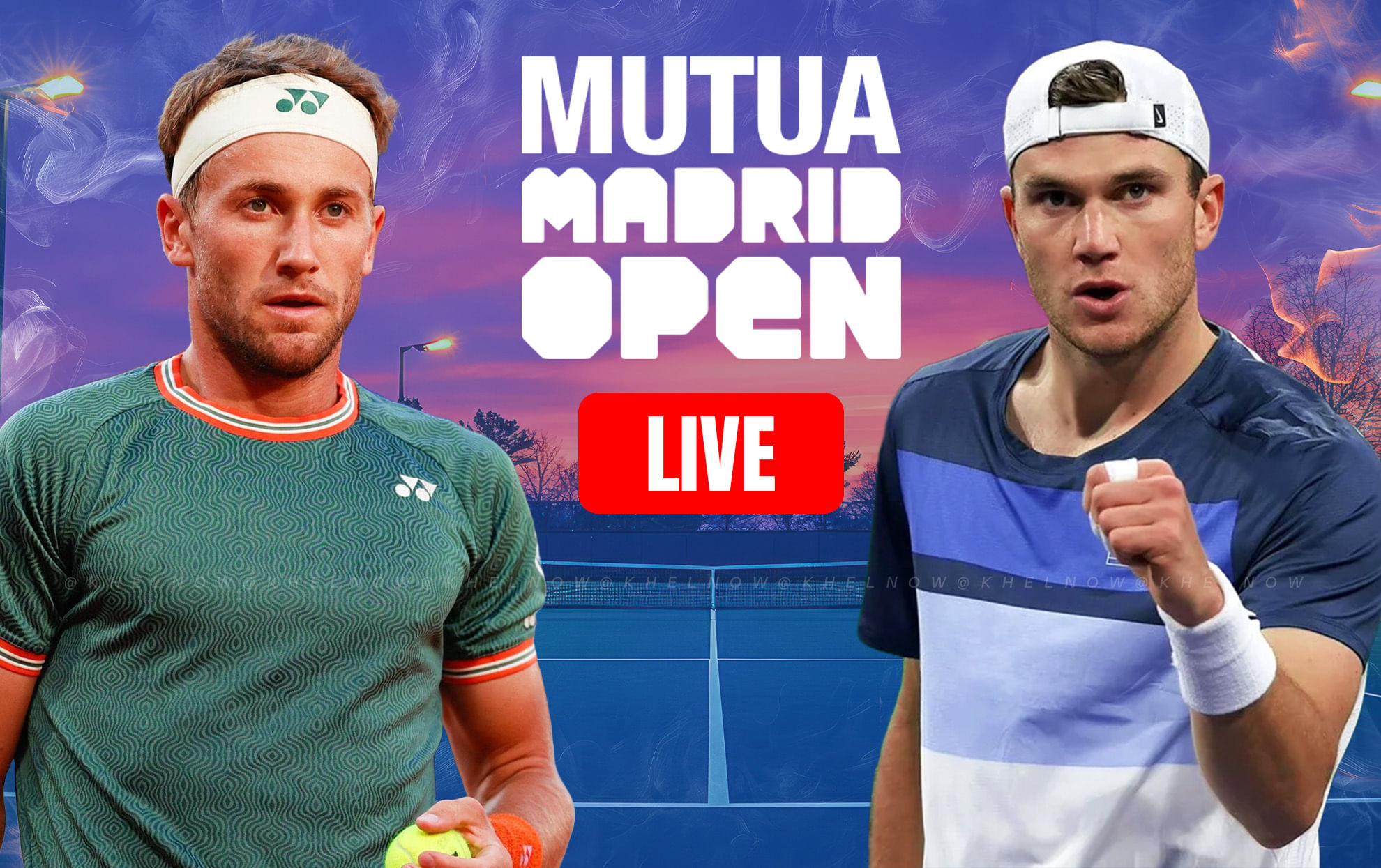 Casper Ruud vs Jack Draper Final Live Updates, Madrid Open 2025