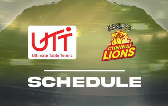 Chennai Lions schedule, fixtures, results, preview, and squad for Ultimate Table Tennis 2025