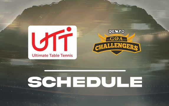 Goa Challengers schedule, fixtures, results, preview, and squad for Ultimate Table Tennis 2025