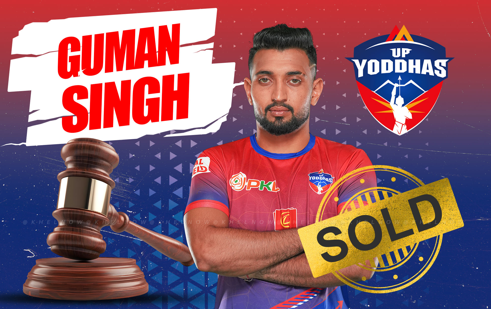 PKL 12 Auctions: UP Yoddhas splurge 1.073 cr to bring in Guman Singh