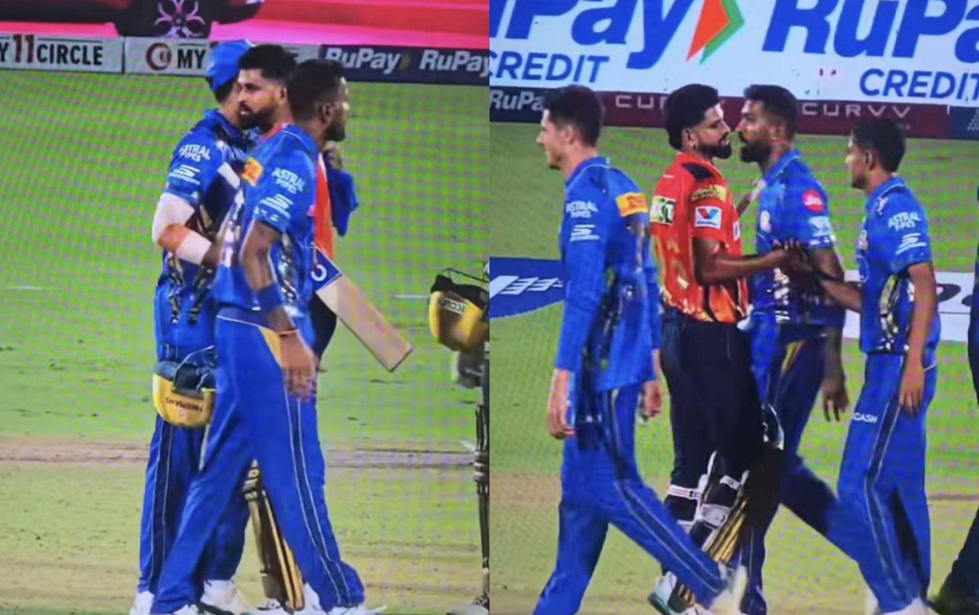 IPL 2025: [Watch] Did Hardik Pandya refuse to shake hands with Shreyas Iyer after MIs defeat?