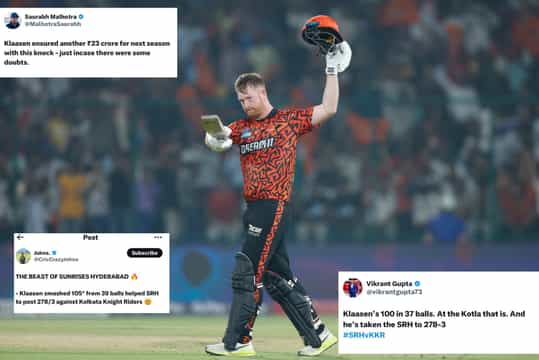 IPL 2025: 'The beast of SRH'- Heinrich Klaasen hailed by fans after slamming third-fastest century in SRH vs KKR match