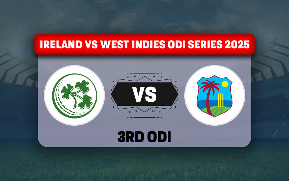 IRE vs WI Dream11 Prediction, Dream11 Playing XI, Today Match 3rd ODI, Ireland vs West Indies ODI series 2025