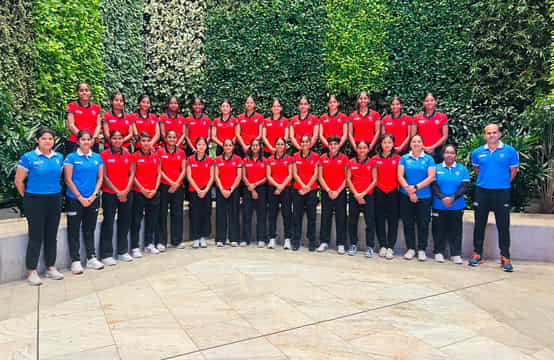 Indian junior women's hockey team depart to play Four Nations tournament in Argentina