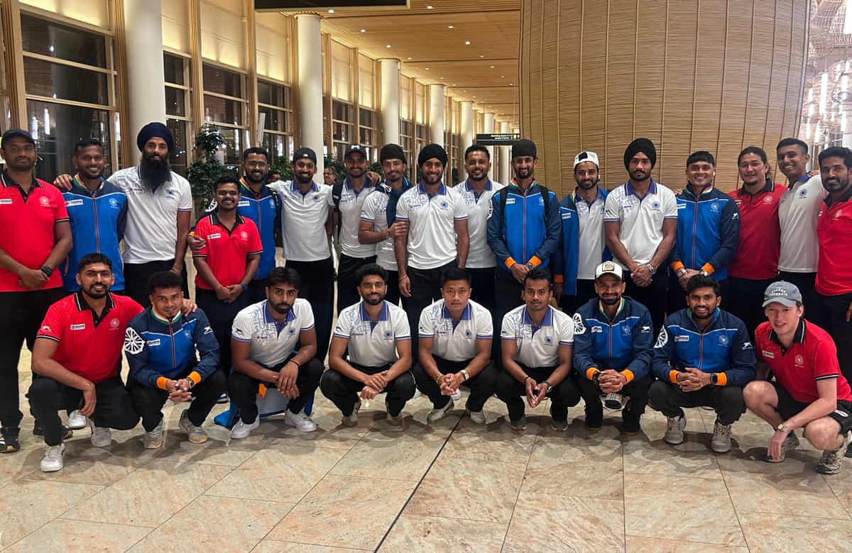 Indian men's hockey team depart for Netherlands to compete in European leg of FIH Pro League 2024-25