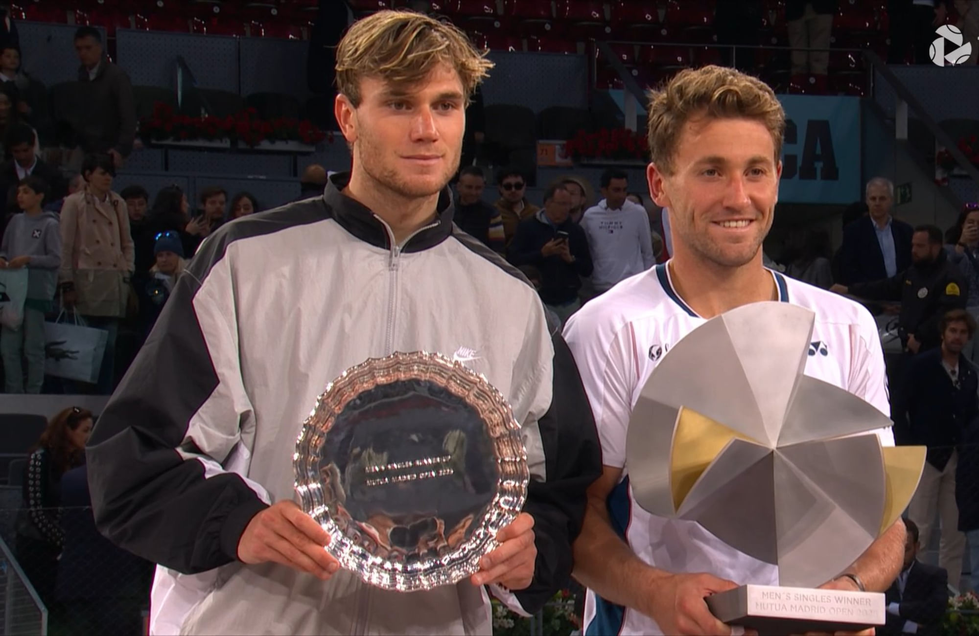 How will top 10 of ATP rankings look after Madrid Open 2025?
