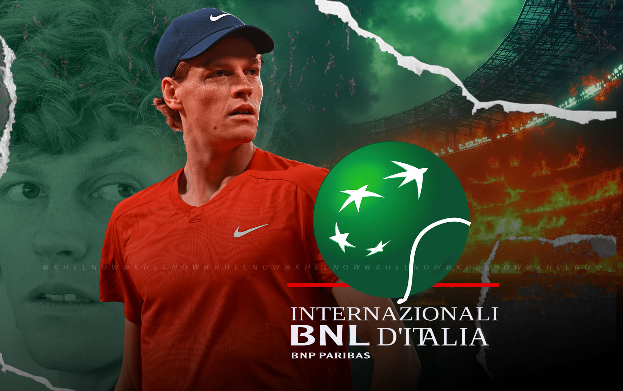 Jannik Sinners projected path to Italian Open 2025 final