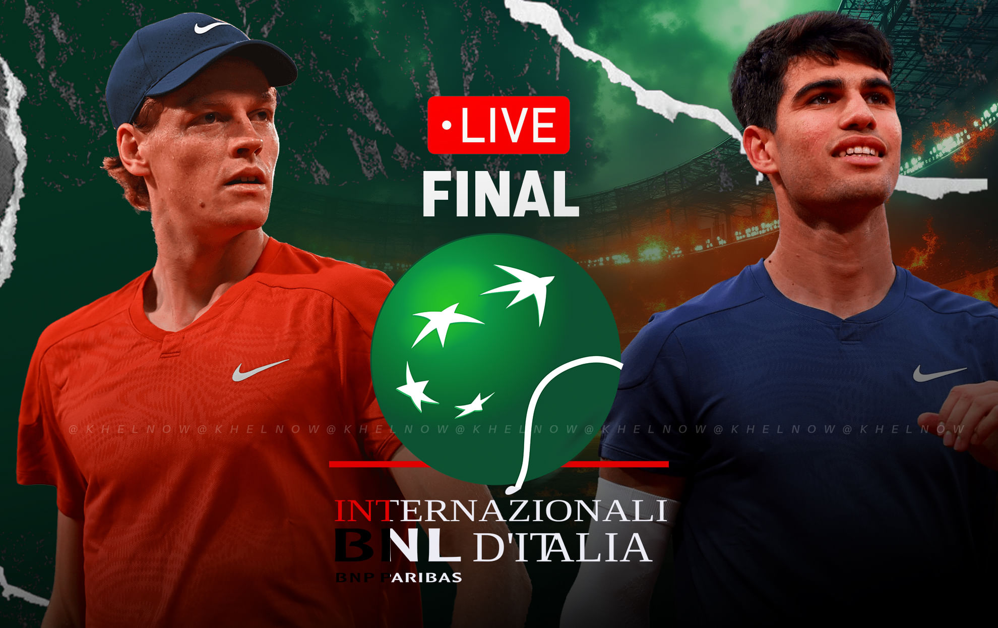 Jannik Sinner vs Carlos Alcaraz Highlights, Italian Open 2025 Final: Alcaraz downs Sinner in straight sets for seventh Masters 1000 title