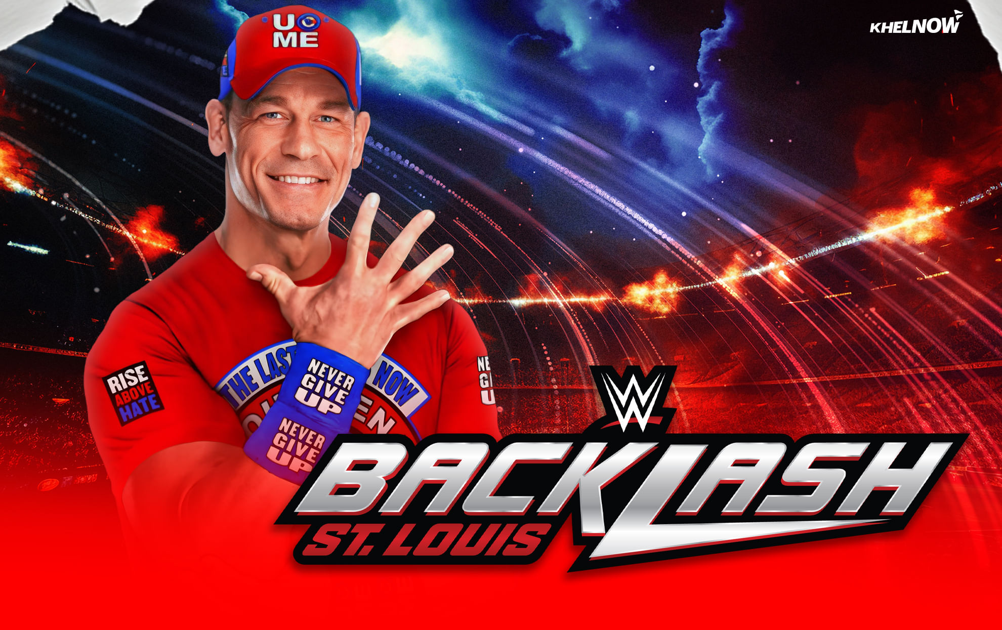 John Cenas WWE Backlash record