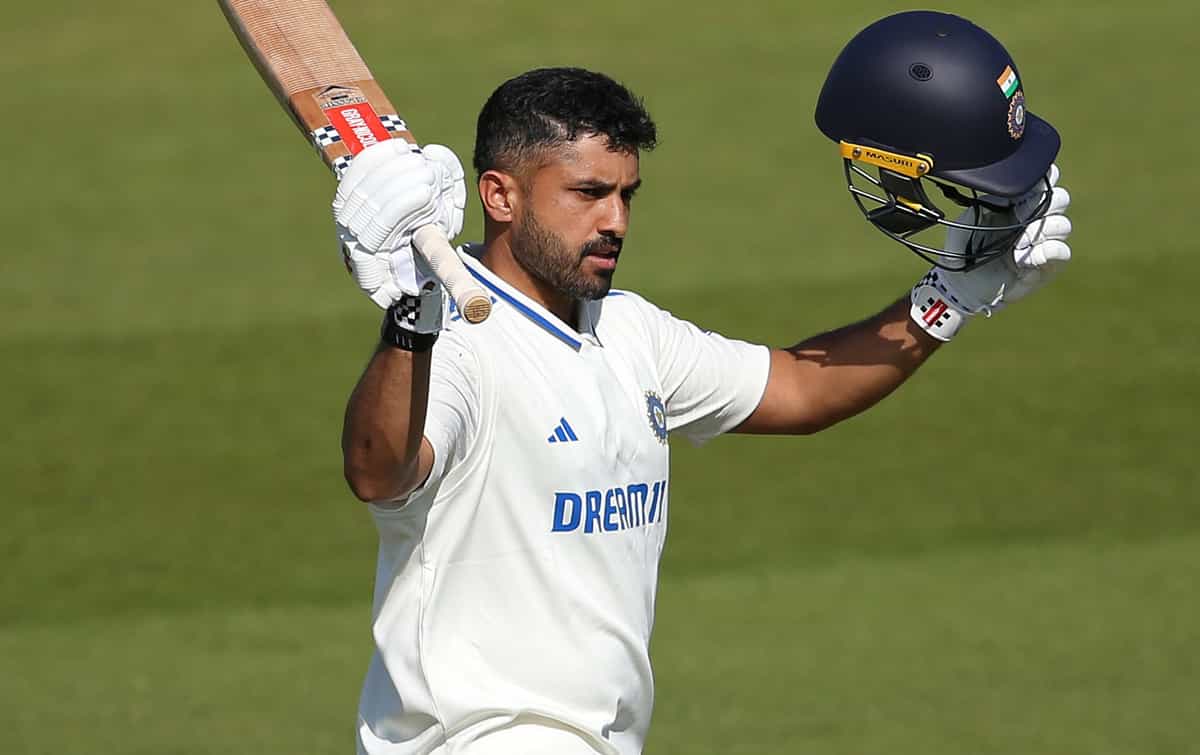 Karun Nair faces huge injury scare ahead of first test against England, hit on ribs by Prasidh Krishna