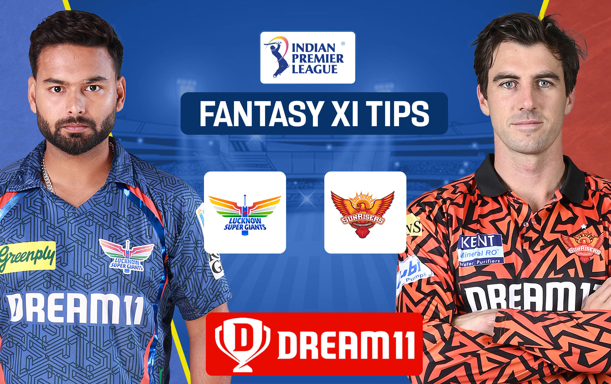 LSG vs SRH Dream11 Prediction, Dream11 Playing XI, Today Match 61, IPL 2025 (Indian T20 League)
