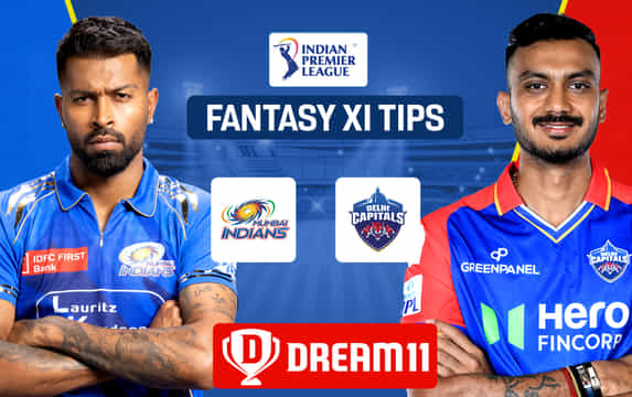 MI vs DC Dream11 Prediction, Dream11 Playing XI, Today Match 63, IPL 2025 (Indian T20 League)